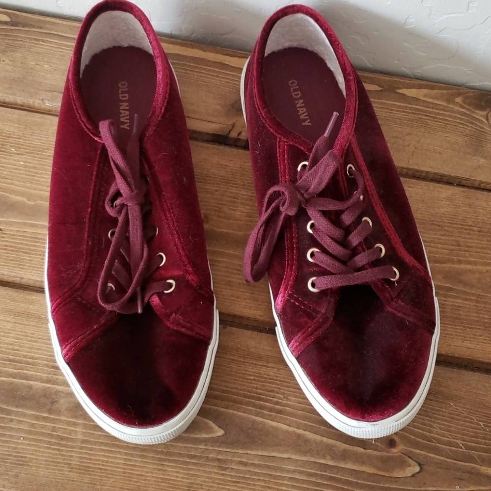 Old Navy Velvet Sneakers